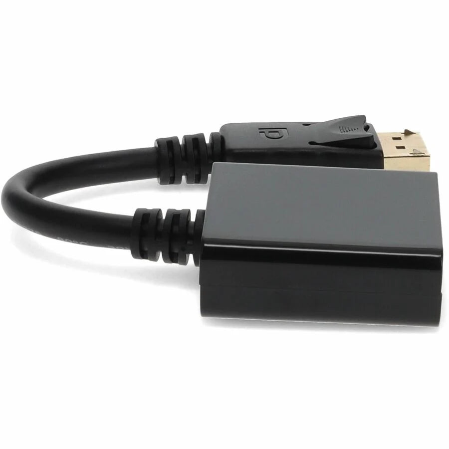 AddOn Lenovo® 45J7915 Compatible DisplayPort 1.2 Male to DVI-I (29 pin) Female Black Adapter Which Requires DP++ For Resolution Up to 2560x1600 (WQXGA)