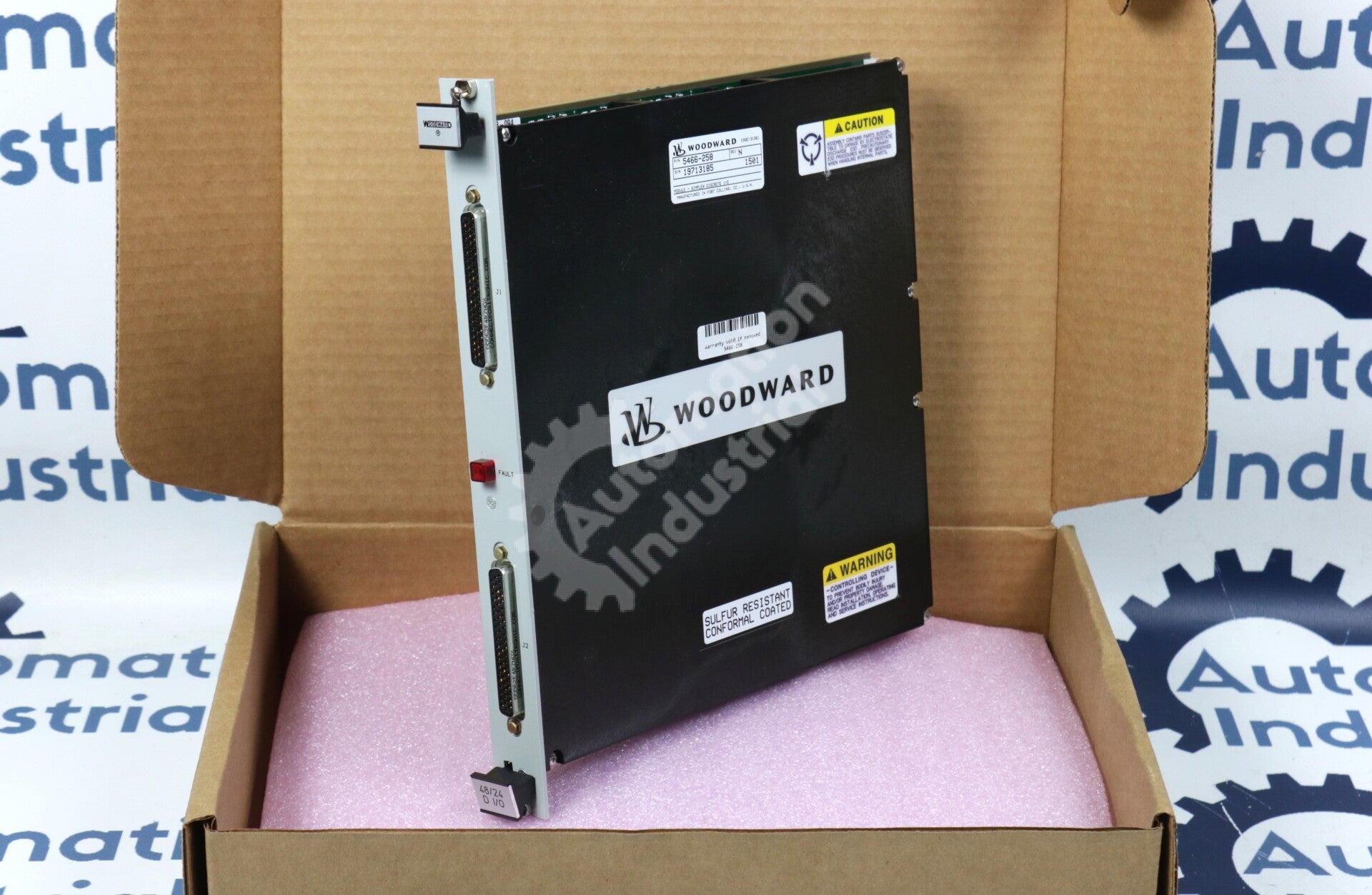 5466-258 By Woodward Simplex Discrete I/O Module New Surplus Factory Package
