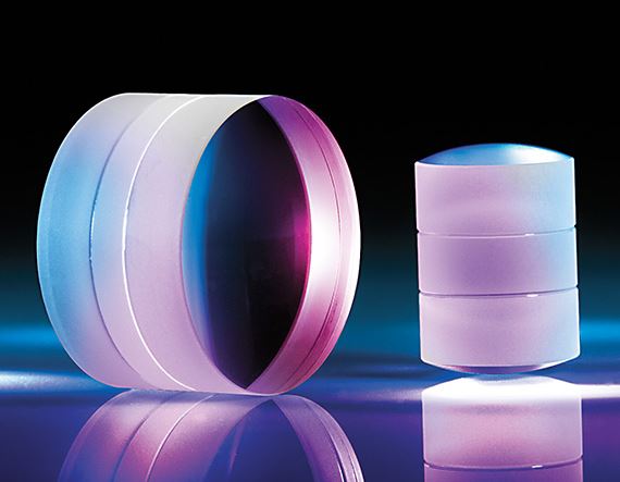 E-30-229 23mm Dia x 40.3mm EFL Hastings Triplet Achromatic Lens