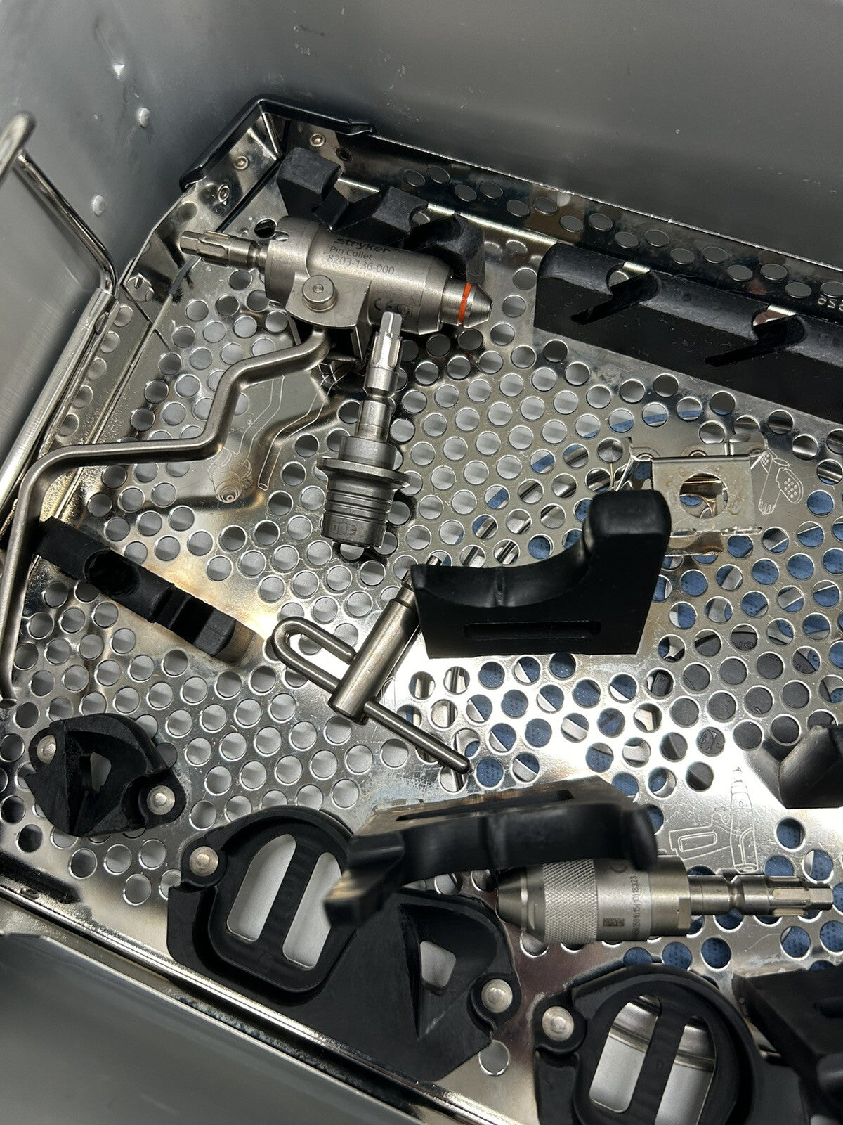 Stryker System 8 Set with Rotary Drill Sag Saw Recip Saw with Collets + Chucks