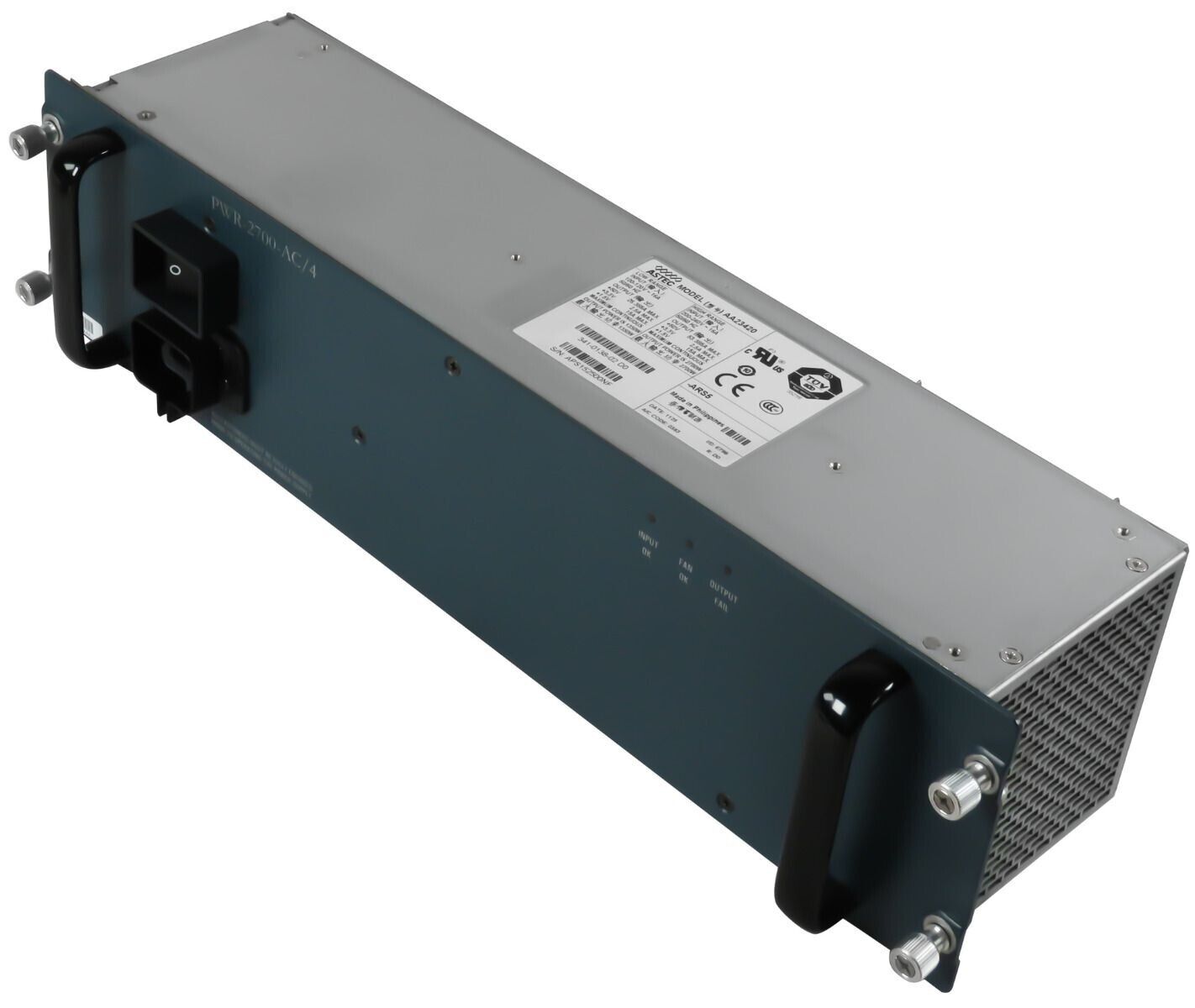 PWR-2700-AC/4 Fuente de alimentación de 2700 vatios para 7604/6504-E 341-0138-02 Fonte