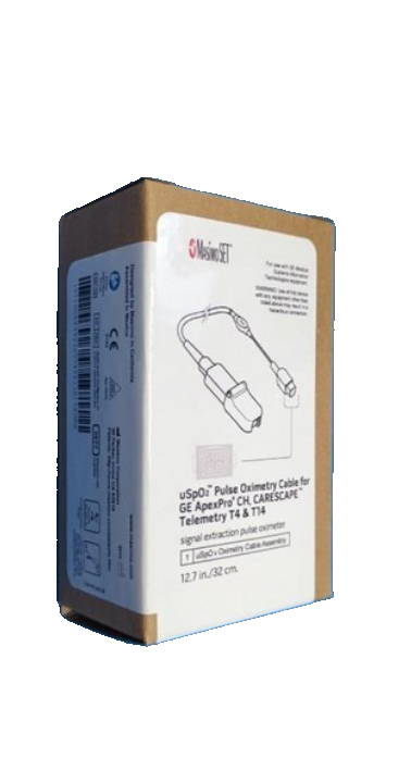 NEW MASIMO uSpO2 PULSE OXIMETRY CABLE GE APEXPRO CH TELEMTRY T4 & T14 REF 3577