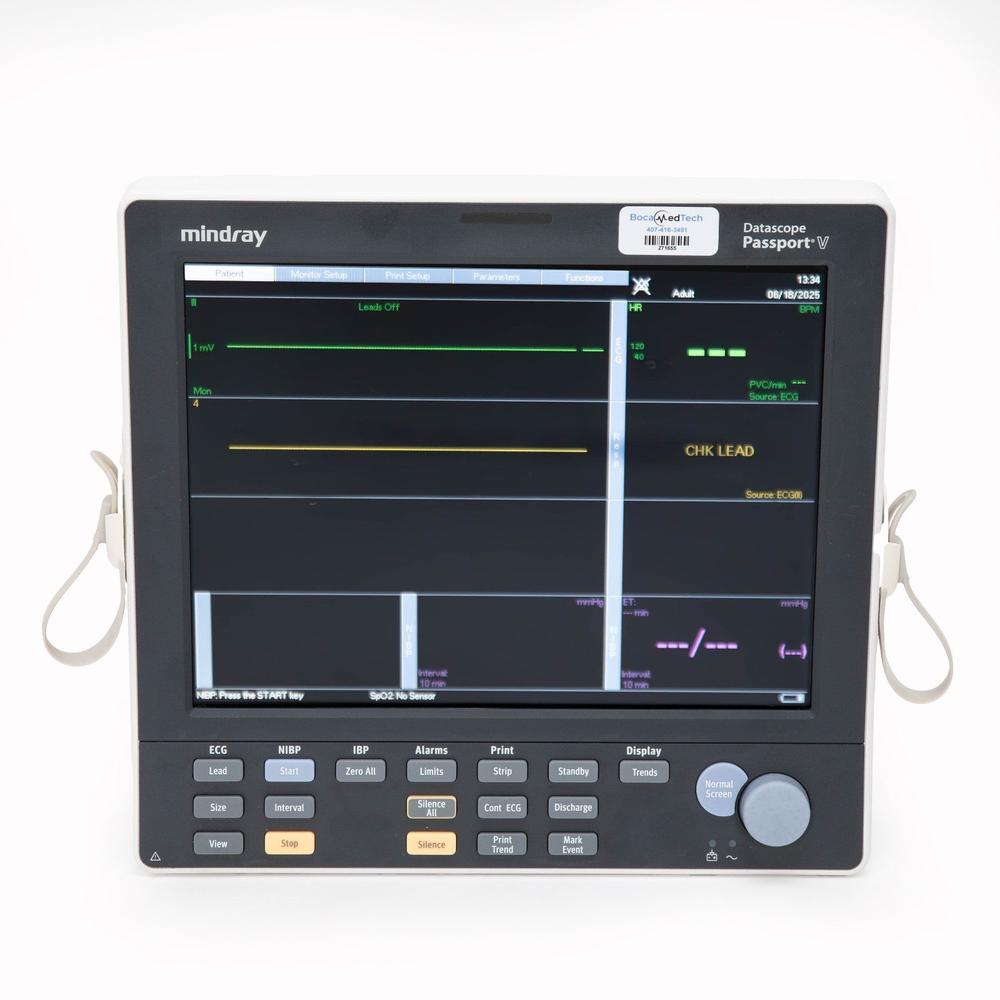 Mindray – Patient Monitor W CO2 Passport V 30 Day Warranty
