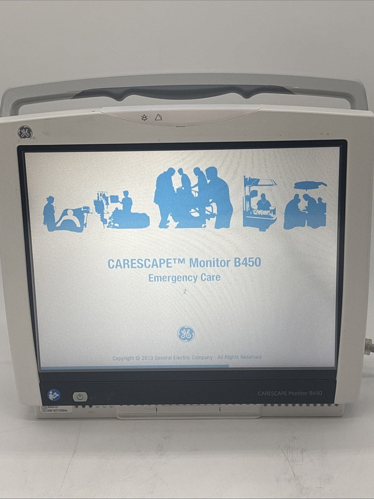 GE Carescape B450 Patient Monitor w/ PDM Module - 30 Day Warranty!