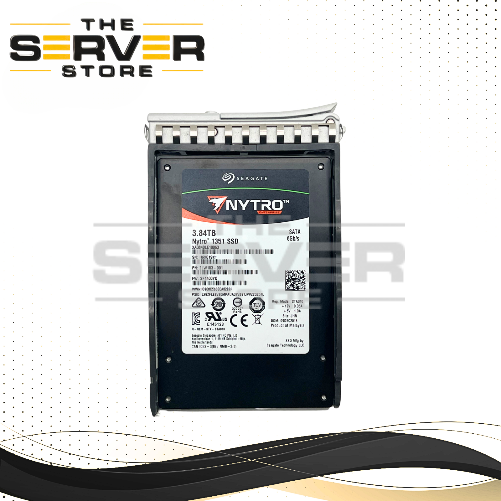 Seagate 3.84TB SATA 6G RI SFF 2.5" SED SSD Nytro 1351 Series XA3840LE10063 for Cisco UCS C-Series Server