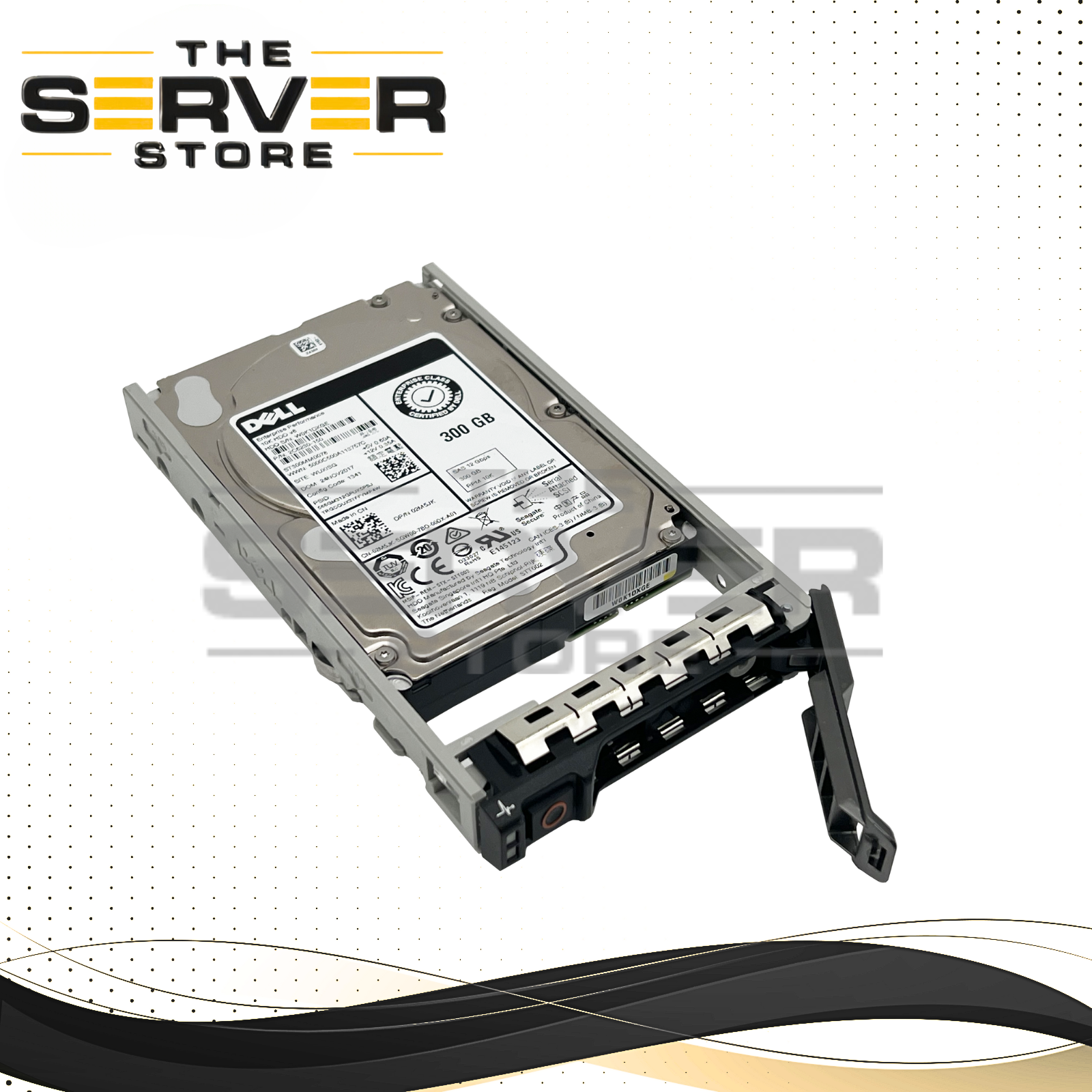 Dell 300GB SAS 12G 10K RPM 2.5" HDD STT002 ST300MM0078 (With Tray) 02M5JK 2M5JK