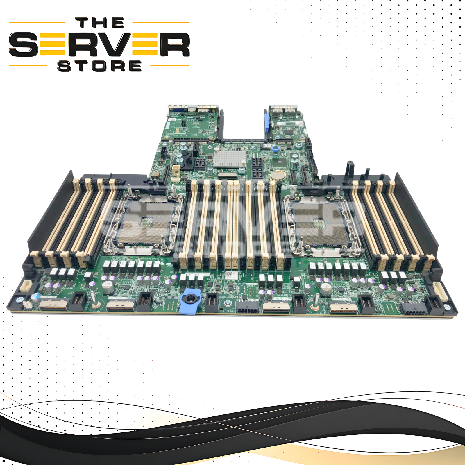 Dell PowerEdge R750 Server Motherboard. Dual LGA4189 Sockets for Intel Xeon Scalable Gen3 Processors. 32x DDR4 DIMM Slots. P/N: 06V45N, 6V45N.