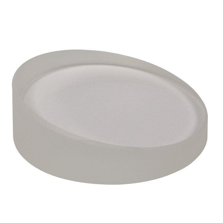 T-PS812-C - Ø1" Round Wedge Prism, 6° Beam Deviation, AR Coating: 1050 - 1700 nm