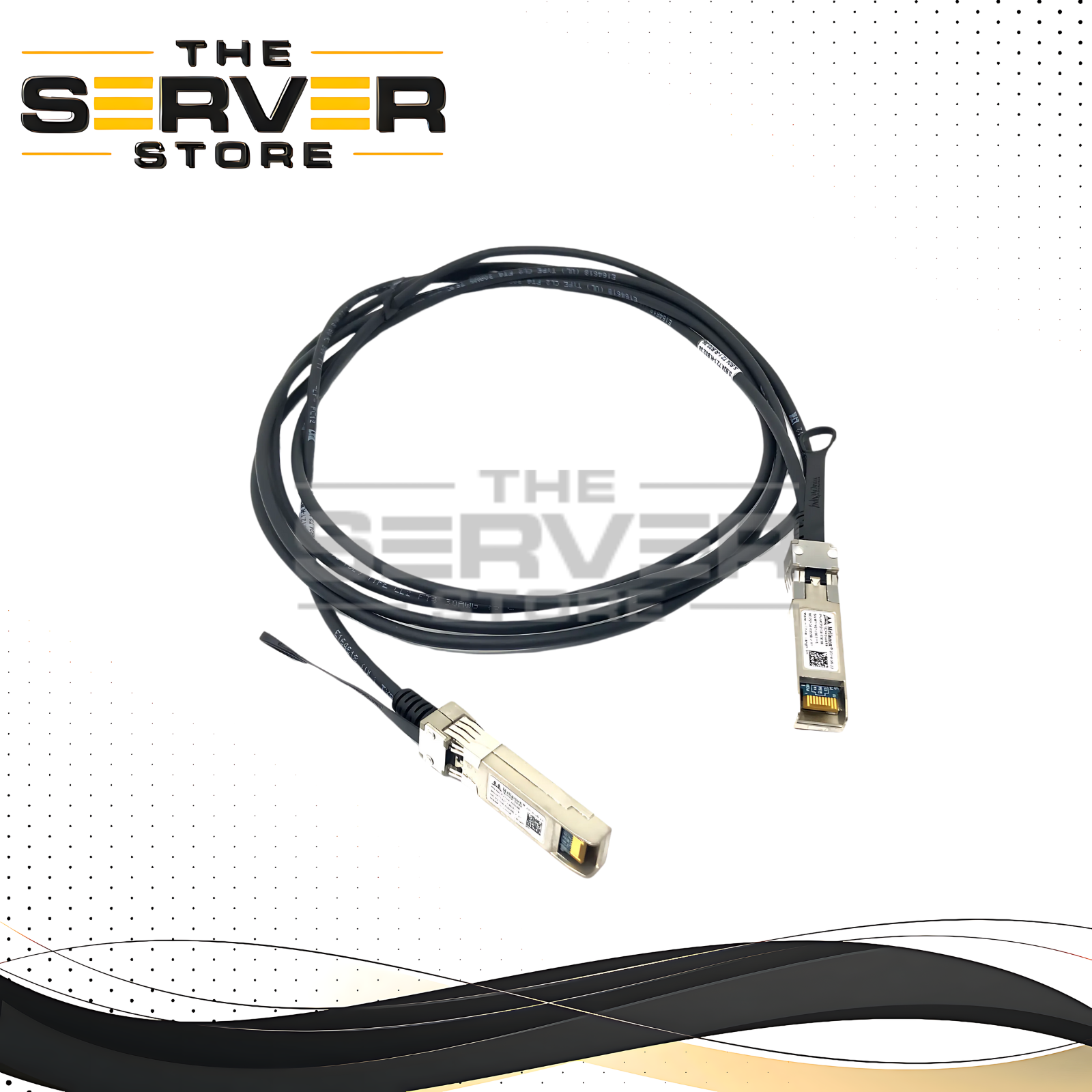 (LOT OF 100) Mellanox 10G SFP+ 3M Passive DAC Copper Twinax Cable MCP2104-X003B