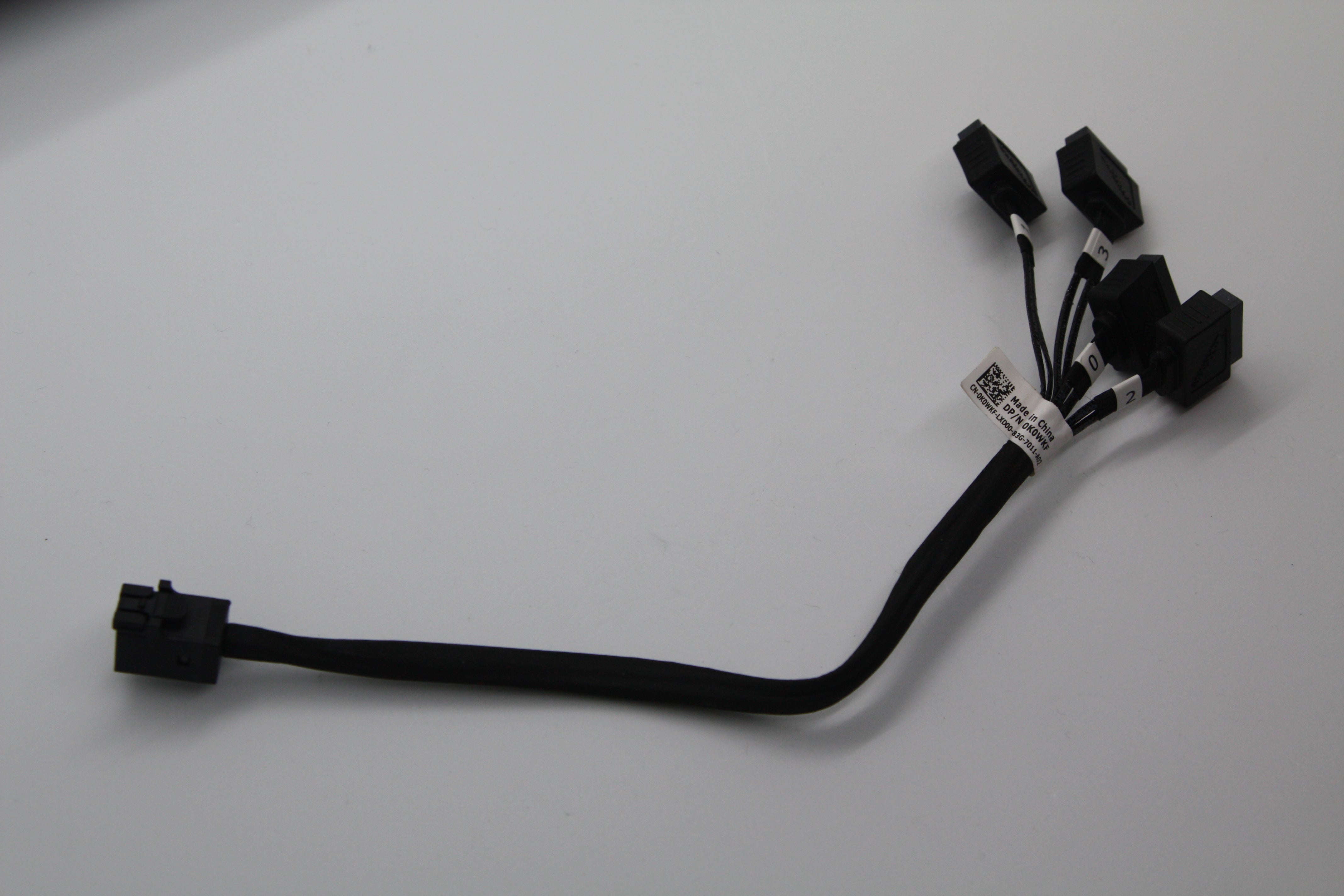 DELL K0WKF MINI SAS HD TO X4 SATA CABLE