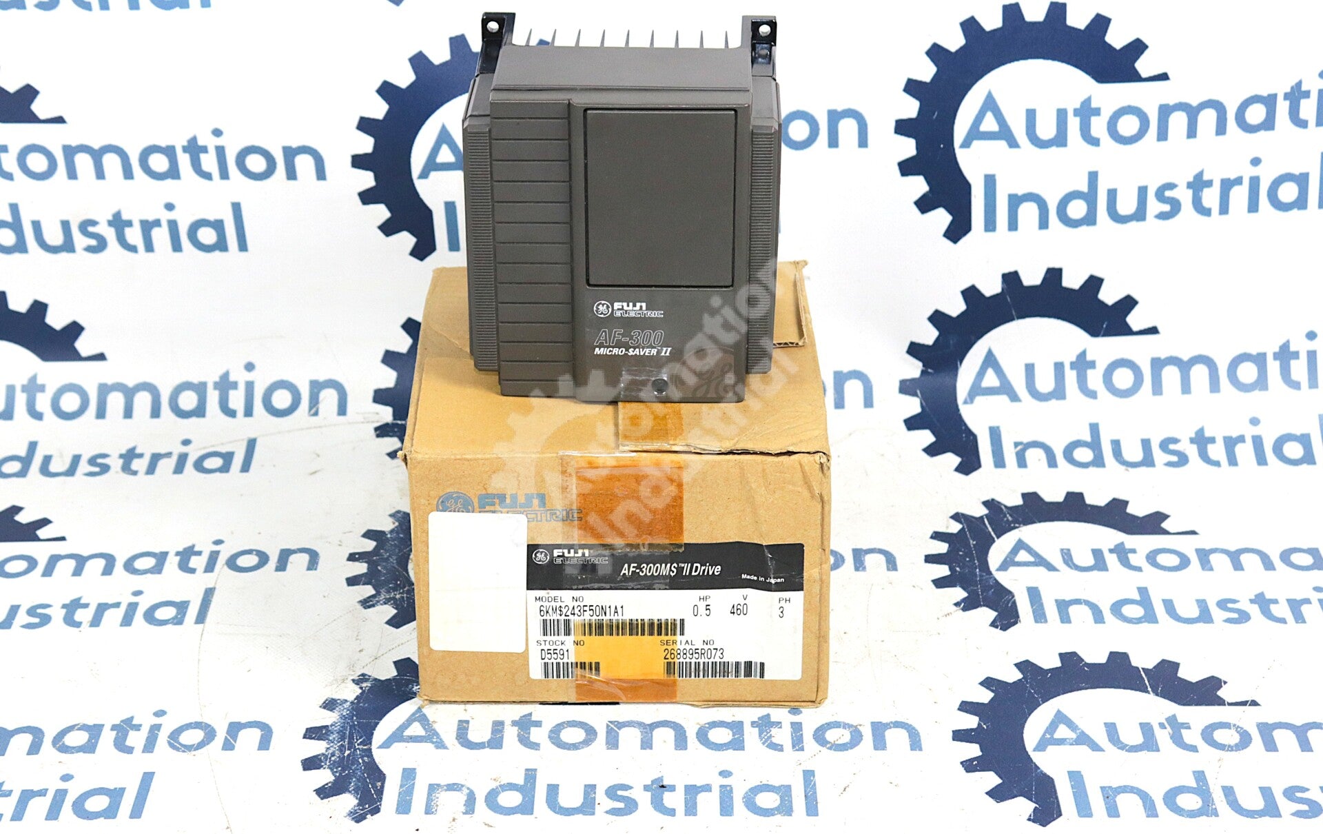 6KM$243F50N1A1 By GE Fuji 3-Phase 0.5HP 460V AF-300M$ II Drive NSFP