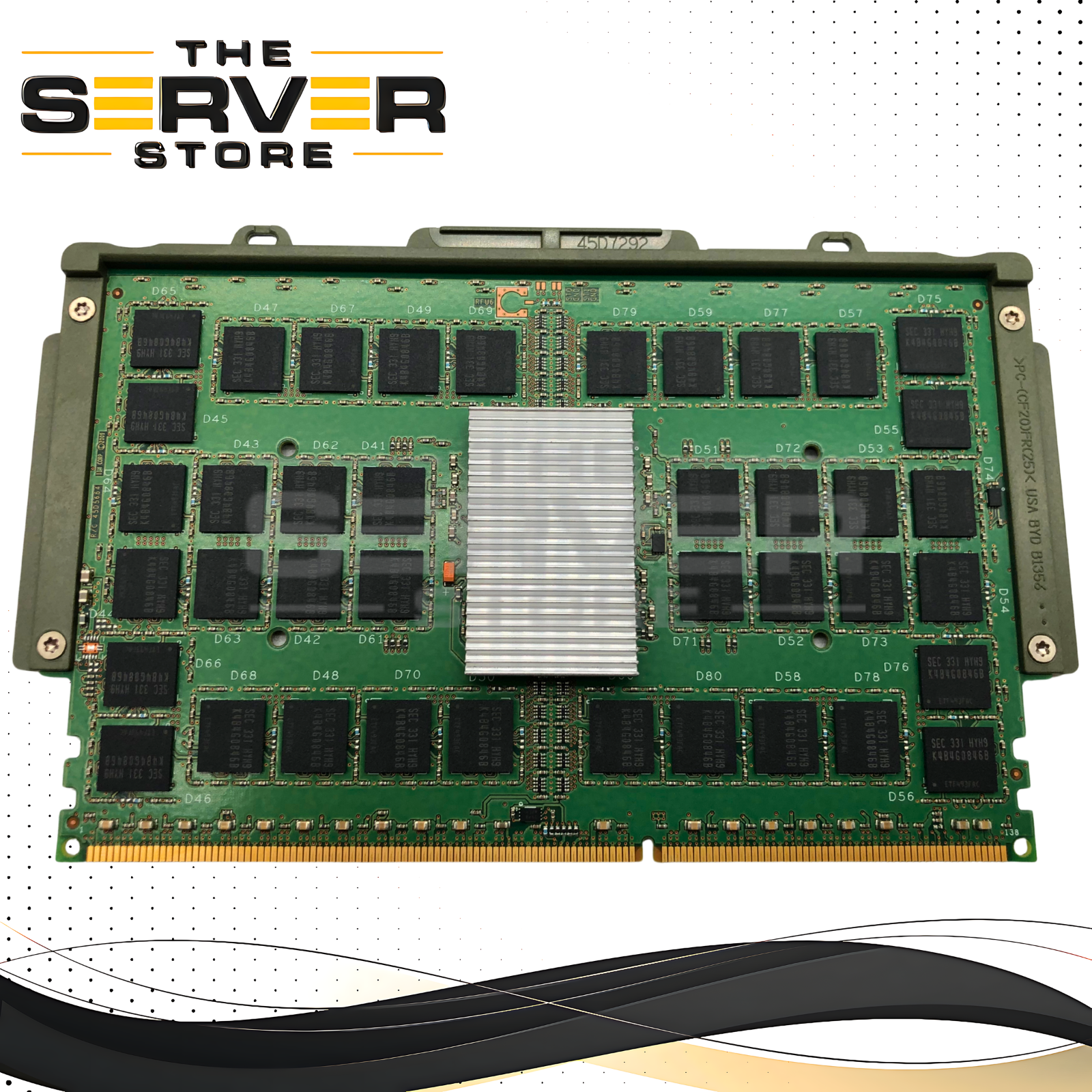 IBM 32GB DDR3 1066MHz (PC3-8500) 4Gx72 CL7 ECC Custom DIMM (CDIMM) for Power 8 Servers. OEM by Samsung. IBM P/N: 41T8258.