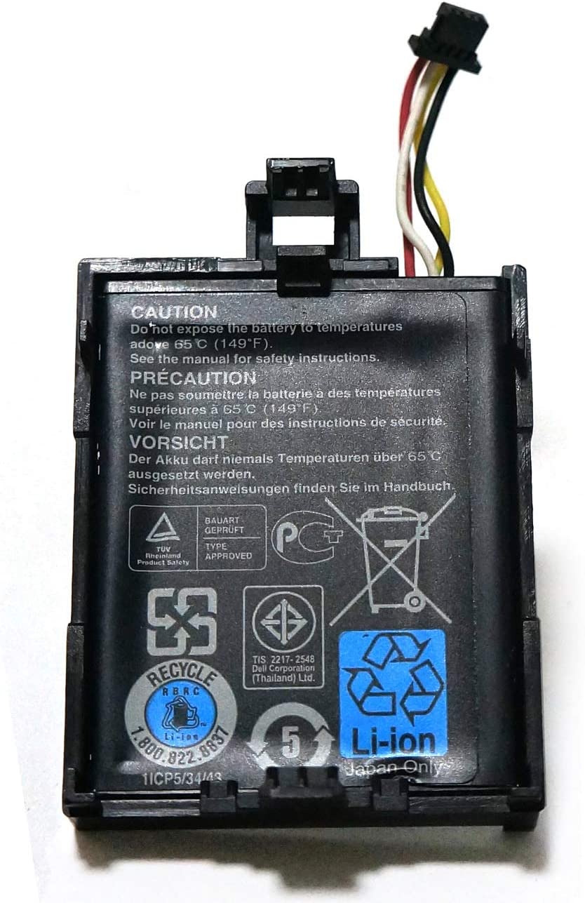 70K80 / T40JJ Battery for Dell PERC H710 H710p H810 RAID Controllers. New.