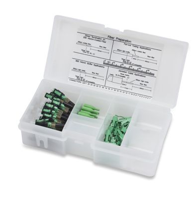 Corning 95-200-94-Z UniCam SM OS2 LC/APC Connector, 25/Pack