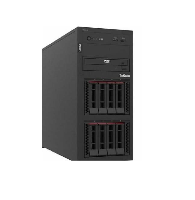 Lenovo Think System SR250 V3 7DCEA01YNA 1U Intel Xeon 4-Core 16GB Server