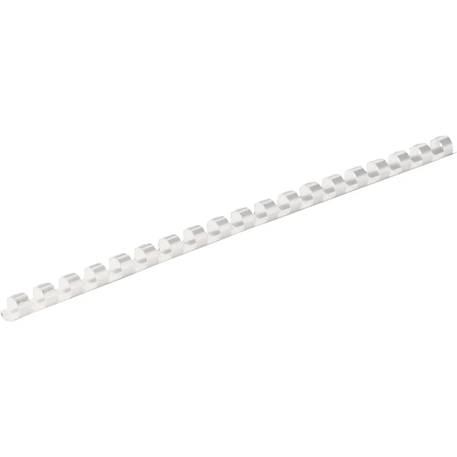 Fellowes Plastic Combs - Round Back 5/16" 40 sheets White, 100 pk