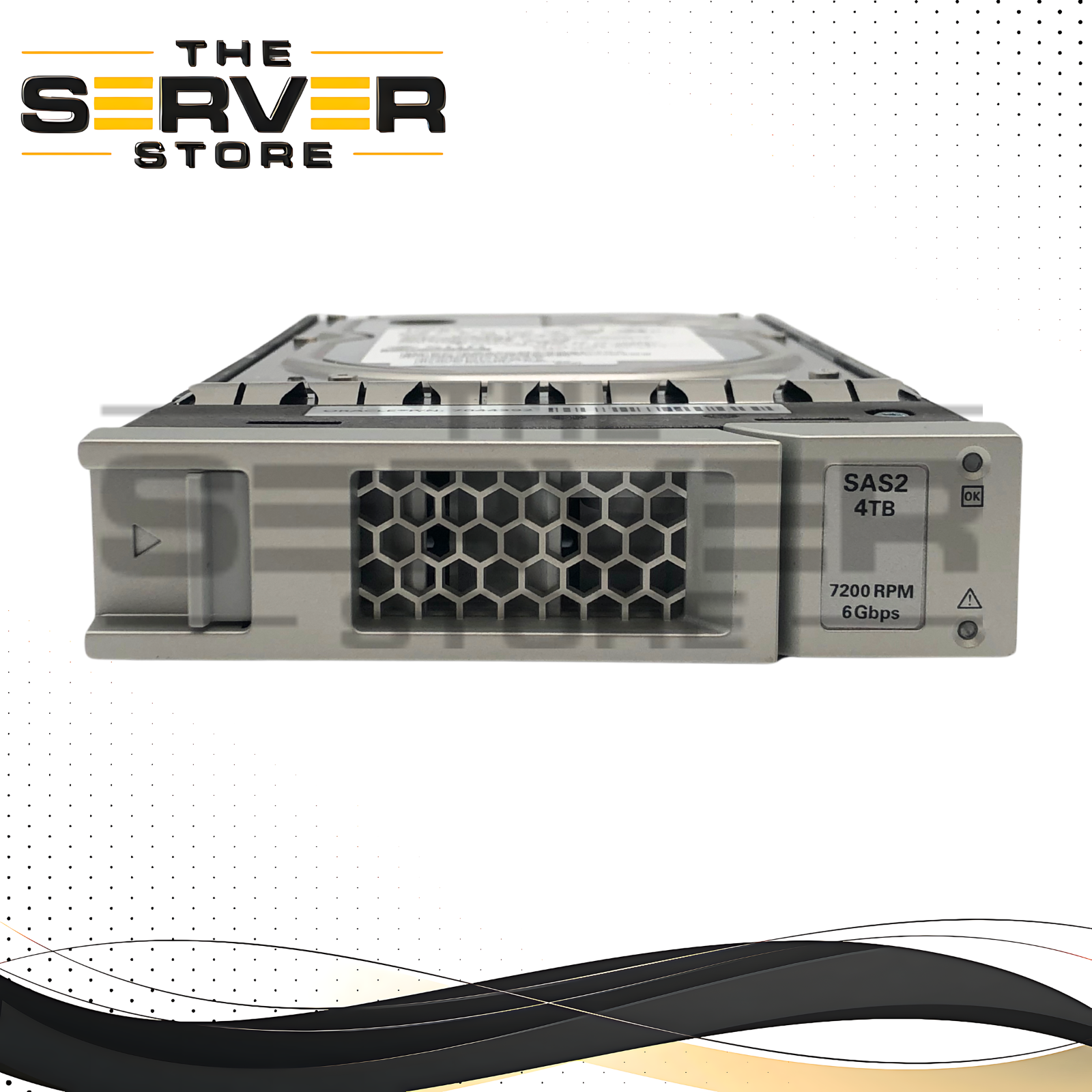 Sun Oracle HGST 4TB 7.2K 6Gb SAS 3.5" LFF Drive 7065489 W/Tray HUS724040ALS640