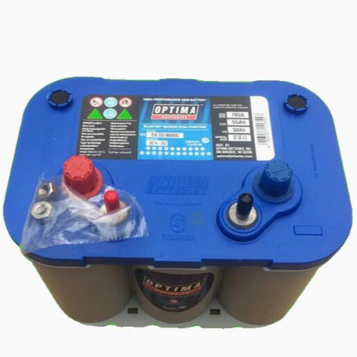 8002-250 Optima BlueTop 8006-252 34M Deep Cycle 815CCA Replacement Battery