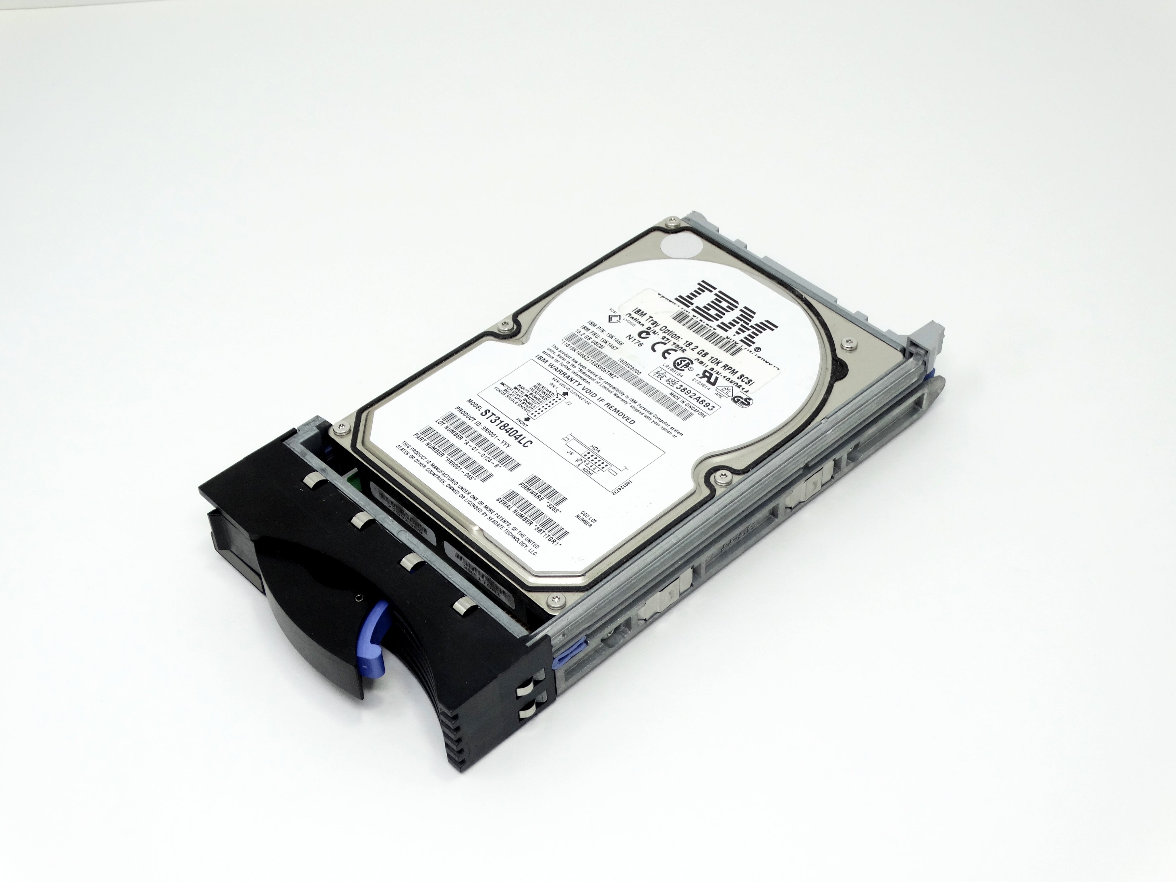 IBM 18.2GB 10K 80PIN SCSI 3.5'' LFF Hard Drive HDD (19K1467)