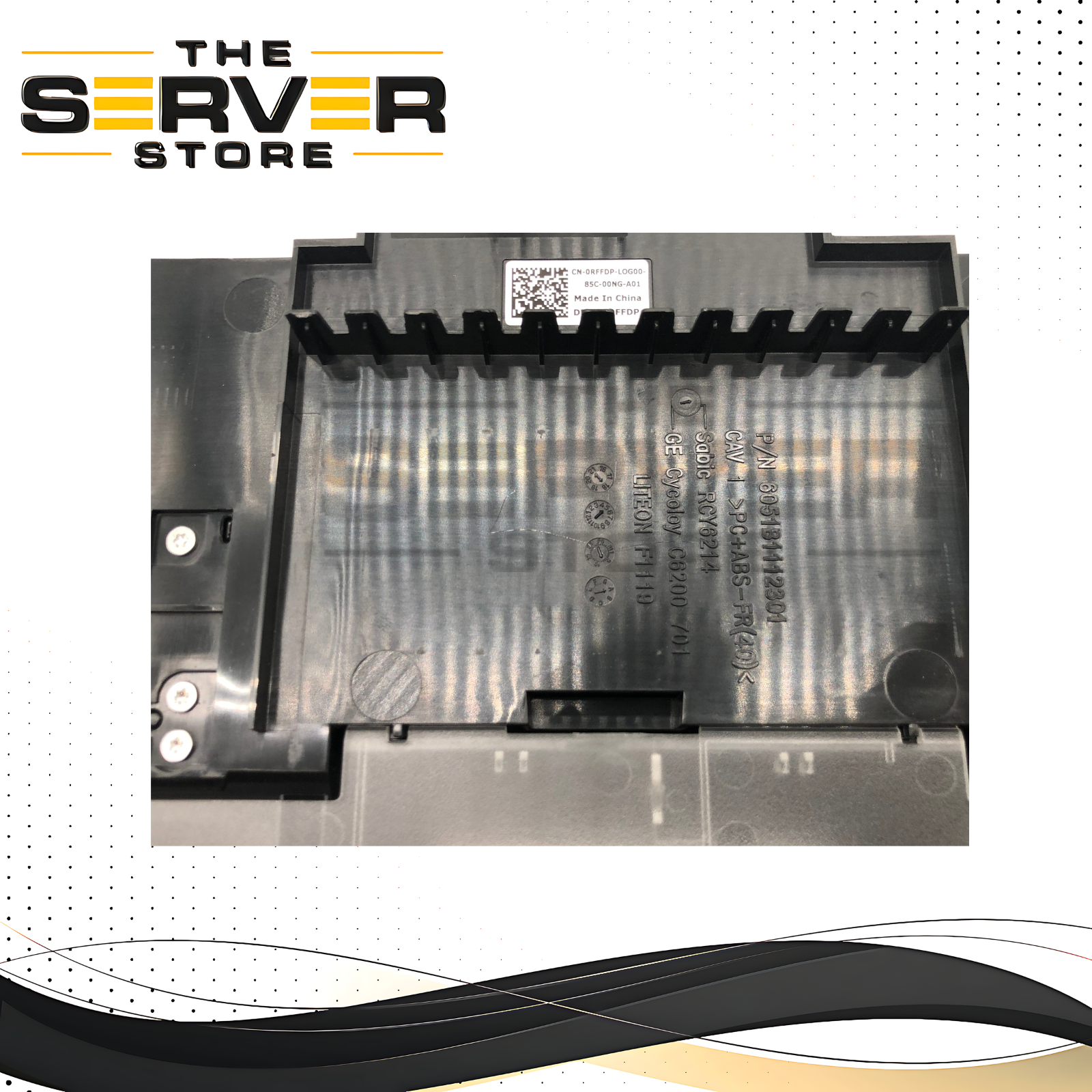 Dell EMC PowerEdge R740 / R740xd GPU Configuration CPU & Memory Cooling Baffle / Air Shroud. P/N: RFFDP, 0RFFDP.