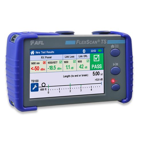 AFL TS100-60 FlexScan 1650nm FTTH PON Troubleshooter Basic Kit