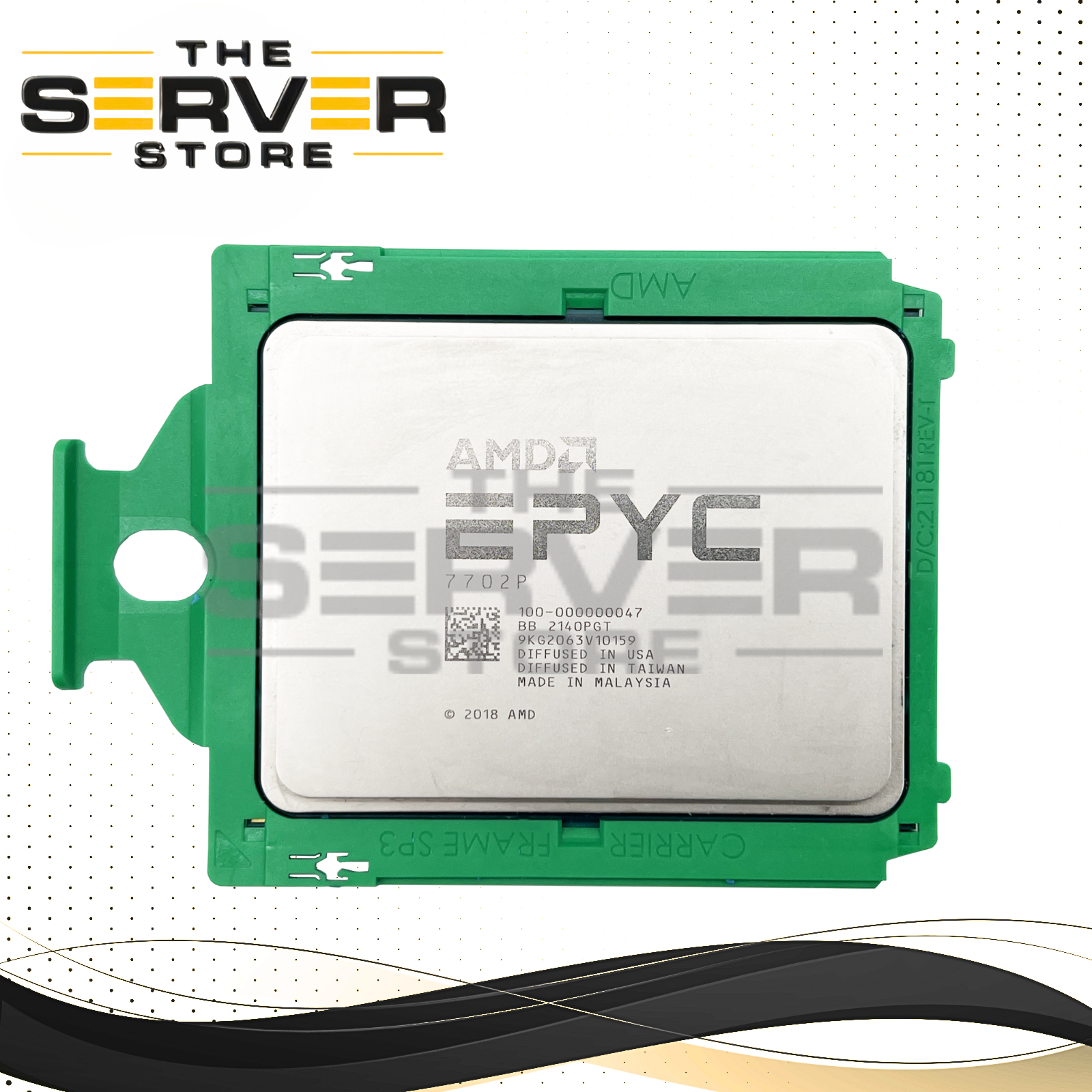 (Dell Locked) AMD EPYC 7702P 2.0GHz 64 Core 256MB 200W SP3 CPU 100-100000047