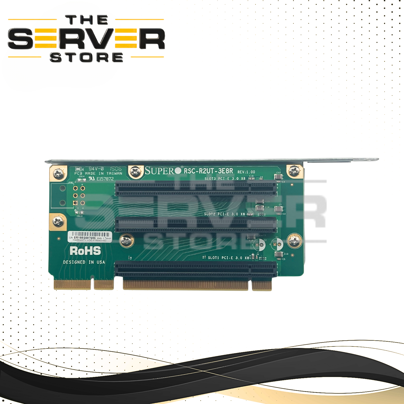 Supermicro 2U 3x PCIe x8 Riser Card RSC-R2UT-3E8R