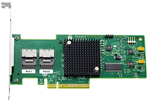 LSI 9211-8i P20 IT Mode for ZFS FreeNAS unRAID Dell H200 H310 6Gbps SAS HBA