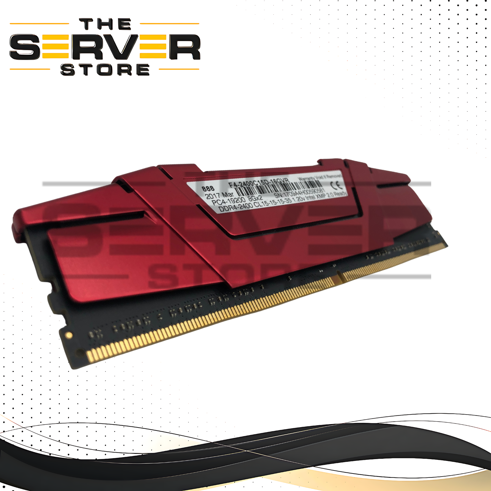 G.SKILL Ripjaws V 8GB DDR4 2400MHz PC4-19200 CL15 RAM F4-2400C15D-16GVR