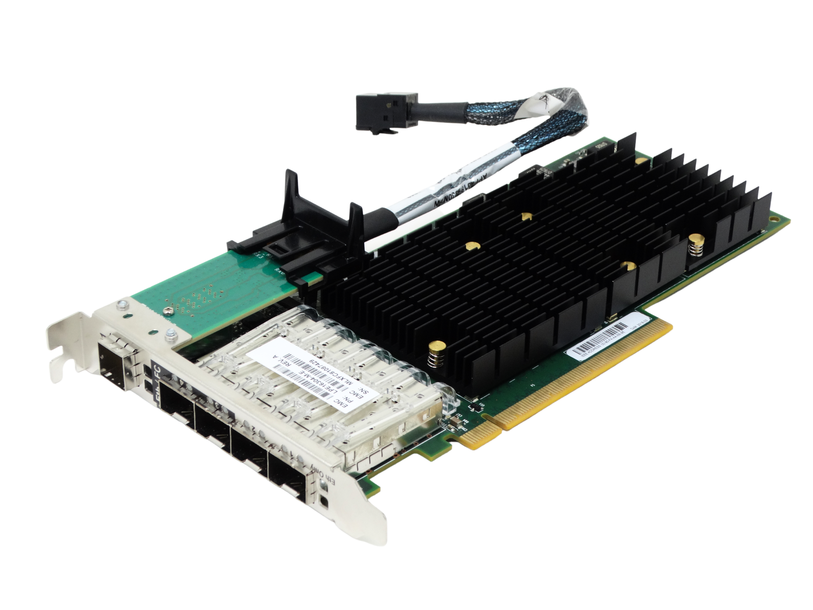 Emulex LightPulse 4 Port Fiber Channel Card 16GB 10GB Ethernet (LPE16304-M-E)
