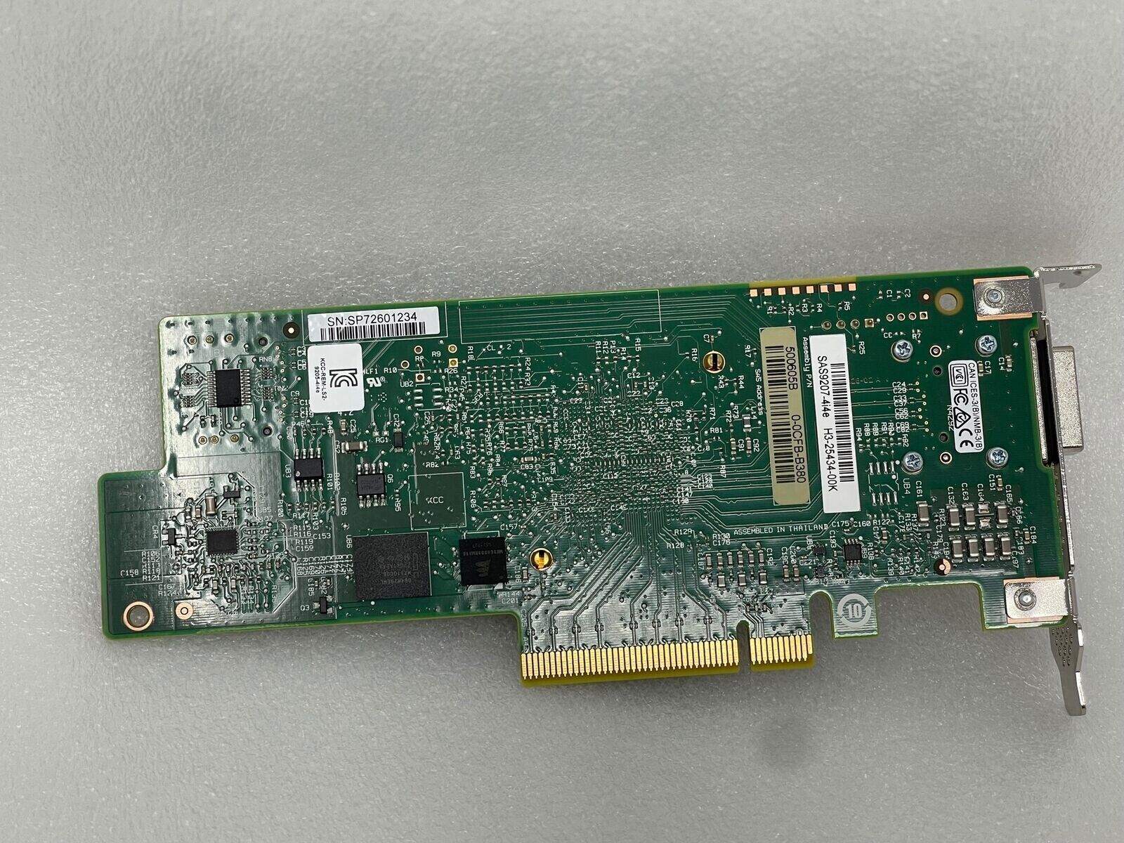 Genuine LSI 9207-4i4e SAS HBA 6Gbps PCI-E 3.0 P20 IT mode for ZFS FreeNAS unRAID
