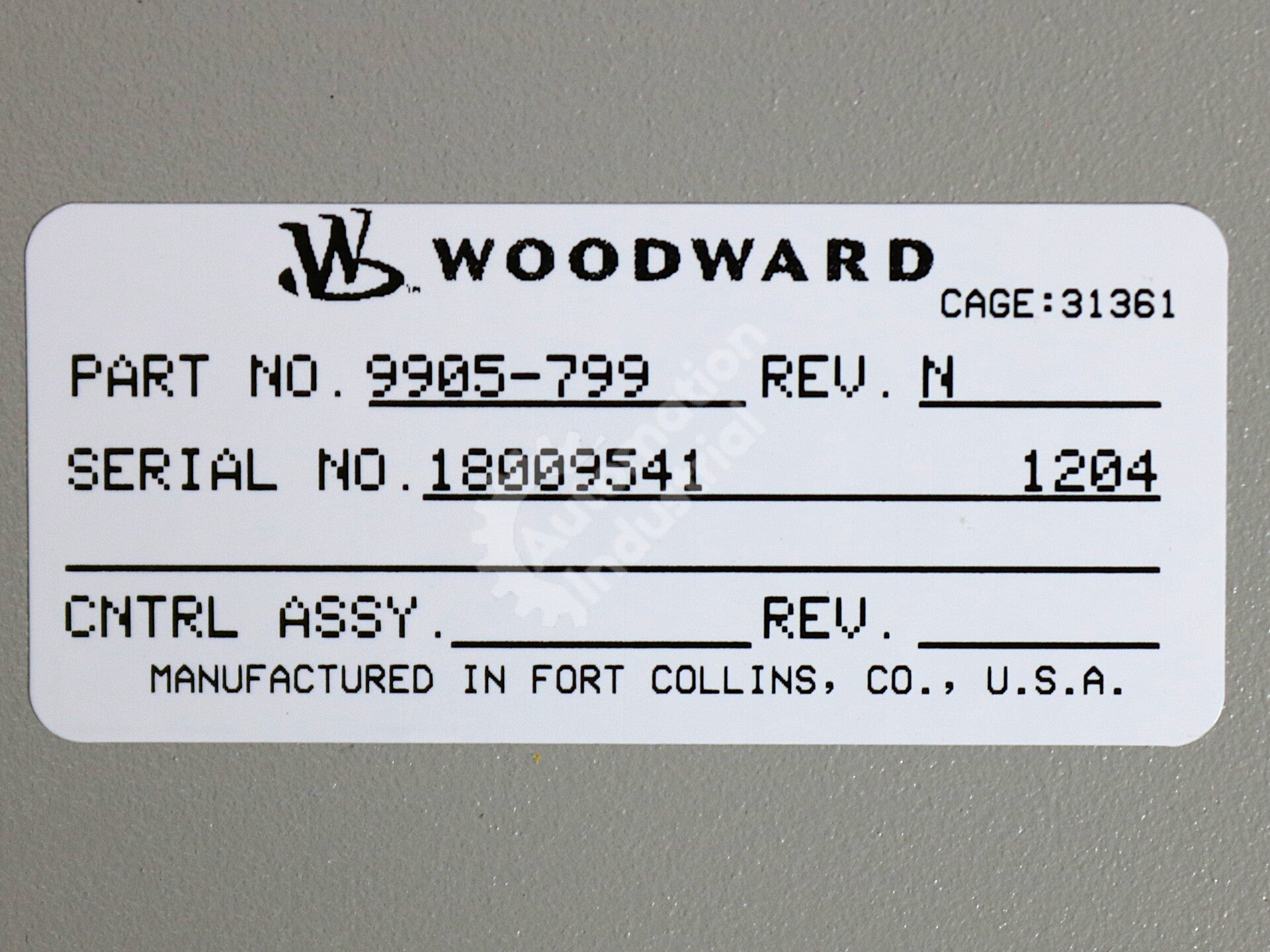 9905-799 By Woodward Digital Synchronizer and Load Control NSFP