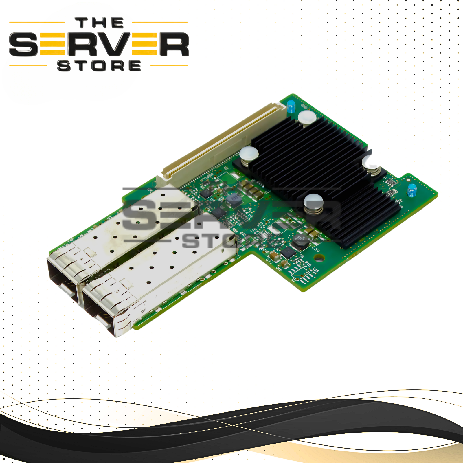 (LOT OF 10) Mellanox ConnectX-4 Lx 25GbE 2 Port SFP28 OCP Network Card (NIC) CX4421A MCX4421A-ACAN