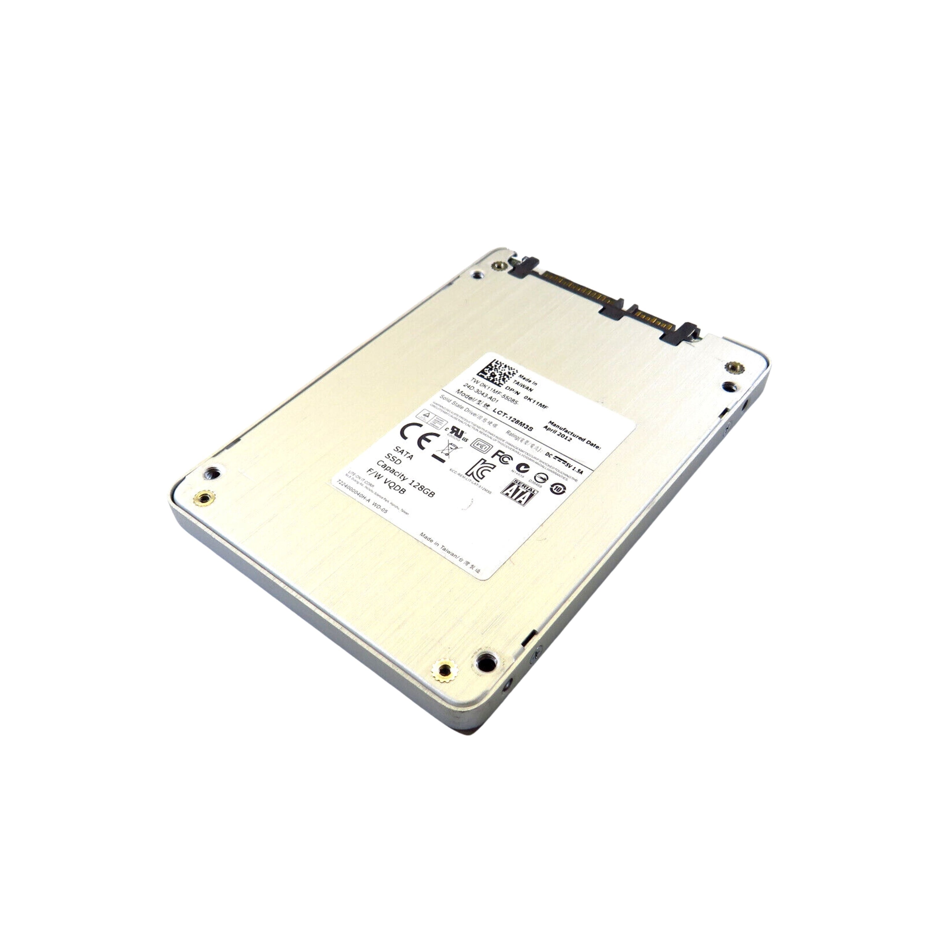 Dell K11MF LCT-128M3S 128GB 2.5" SATA 6Gbps 7mm SSD Solid State Drive (Refurbished)