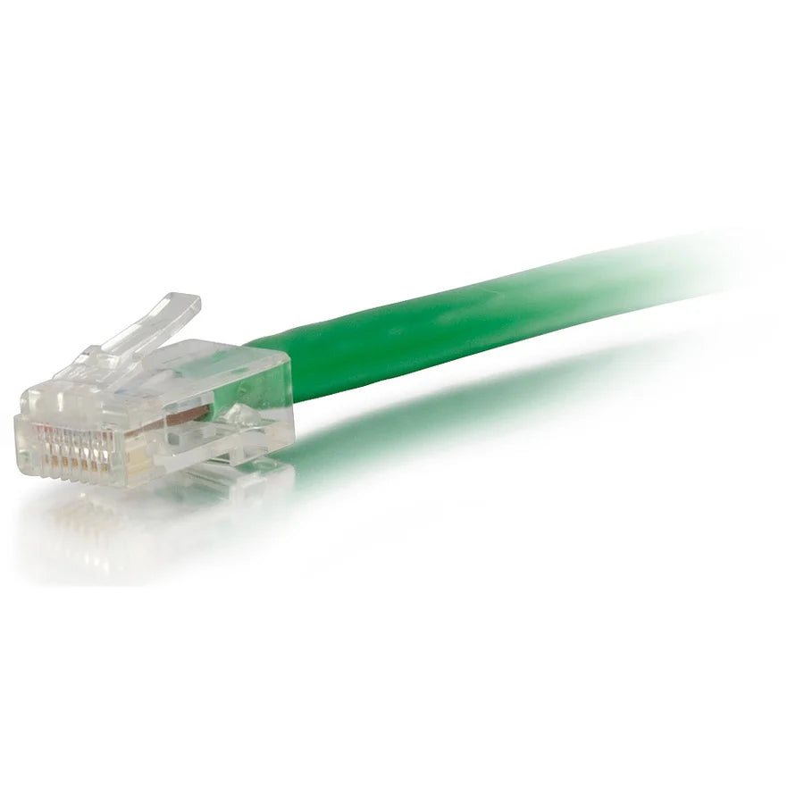 C2G-1ft Cat6 Non-Booted Unshielded (UTP) Network Patch Cable - Green