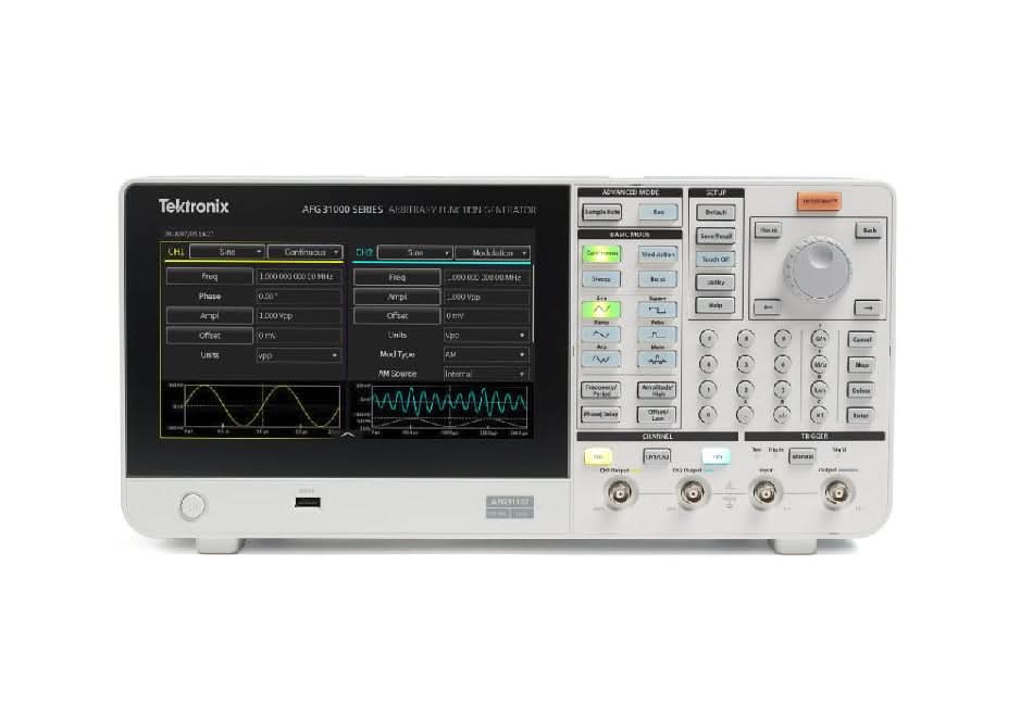 Tektronix AFG31102 AFG31000-Series 2-Ch 100MHz Arbitrary Function Generator