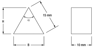 T-AFS-CAF - CaF2 Ultrafast Laser Dispersion-Compensating Prism Pair