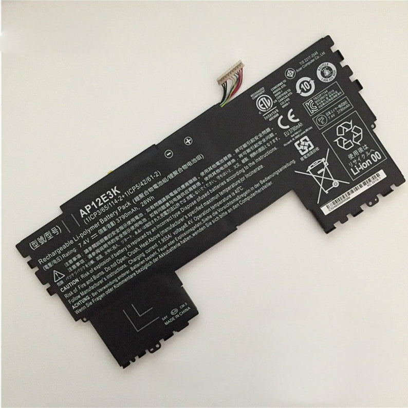 AP12E3K Battery For Acer Aspire S7 S7-191 Ultrabook Series 7.4V 28Wh
