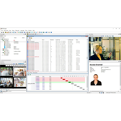 Geovision GV-AS Manager (540-AS255-000) GV-AS Manager 1 to 255 controllers connections