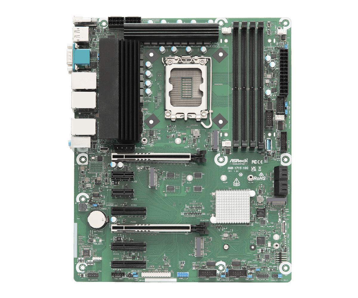 ASRock MB IMB-1715 Q870 LGA1851 Max192GB DDR5 PCIe ATX Retail