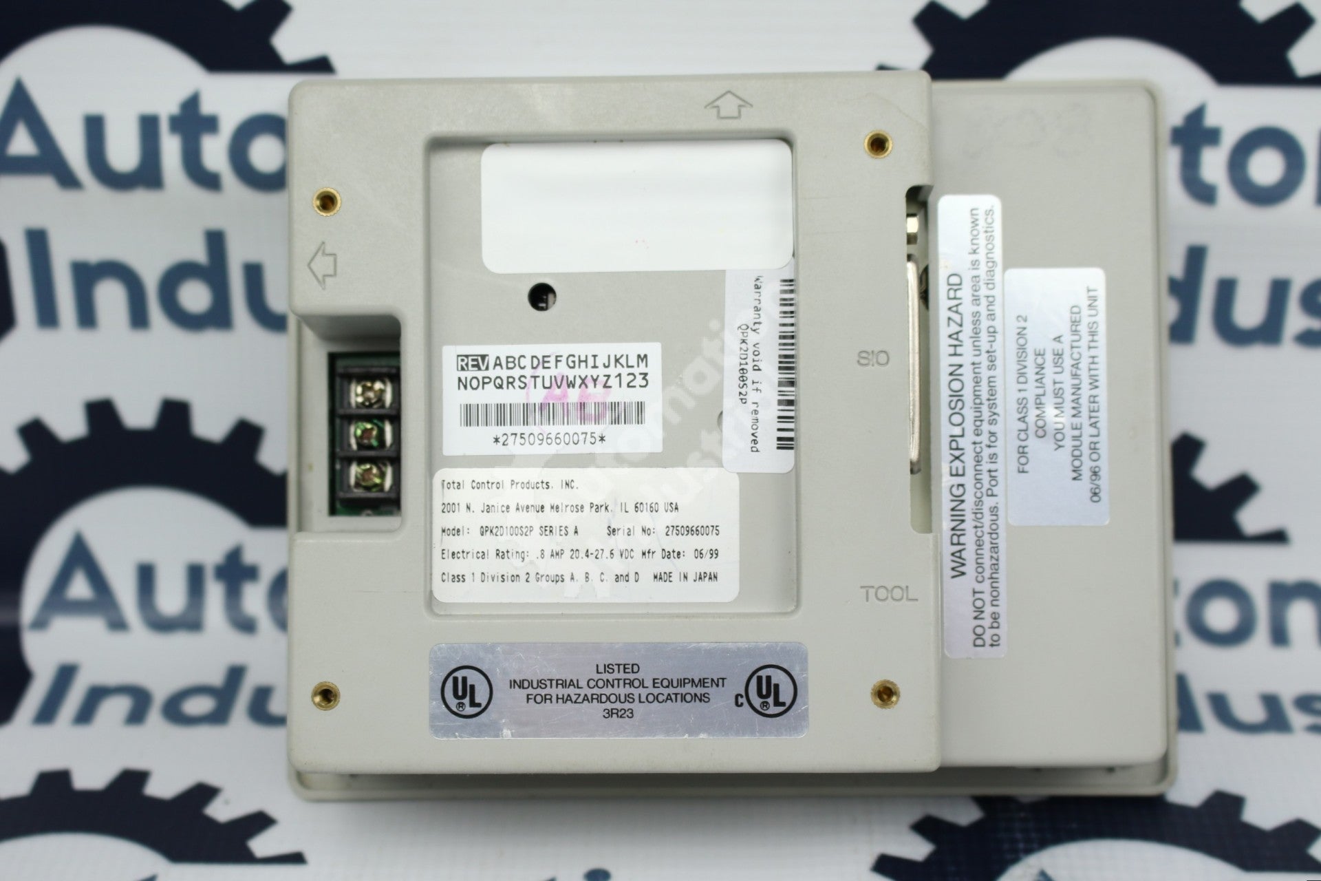 QPK2D100S2P By GE Fanuc Total Control GP370-SC31-24V 5.7 inch HMI Touchscreen