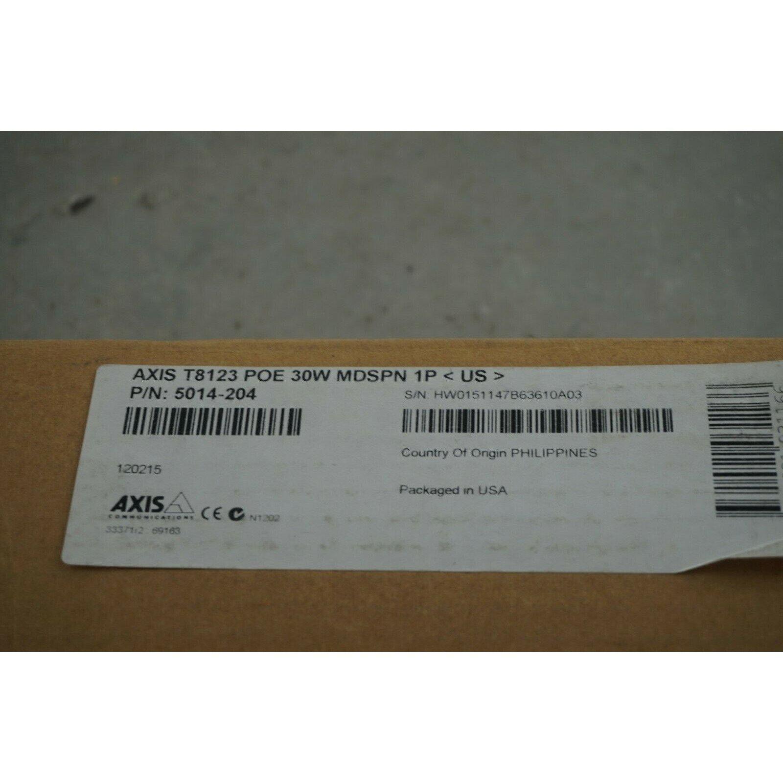 Axis T8123 30W midspan for Q60xx indoor PTZ Network IP Security Camera-FoxTI