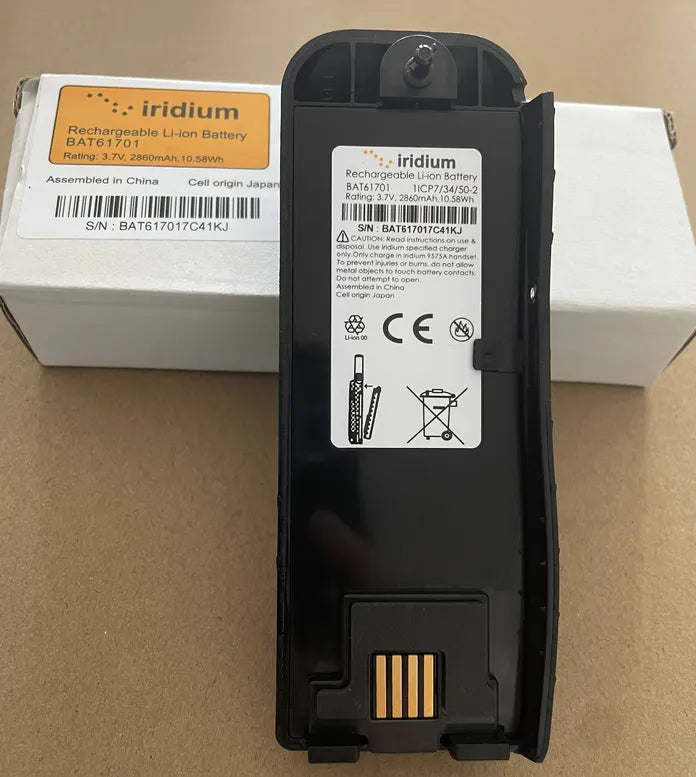 BAT61701 Rechargeable Battery For Iridium Bearcat 9575A 3.7V 2860mAh 10.58Wh