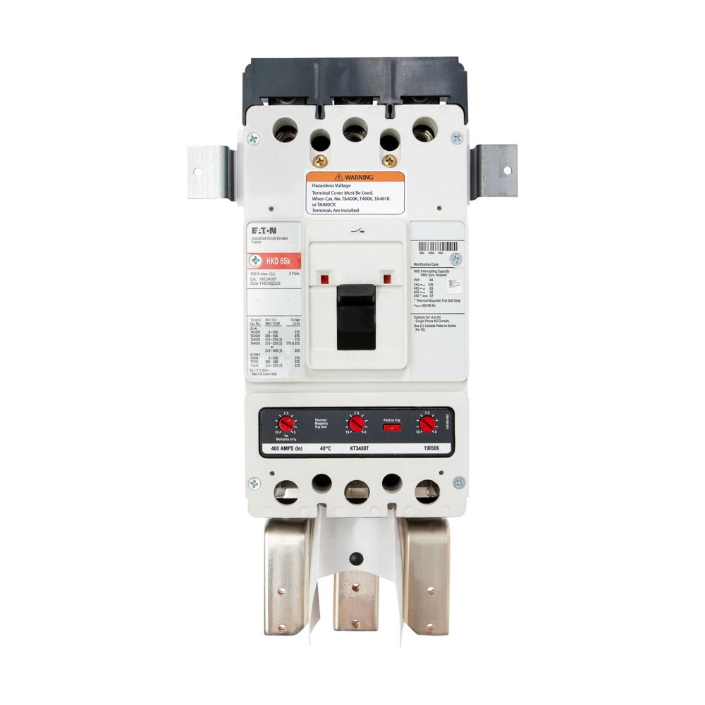 BKKD400T | Eaton Pow-R-Stock 400A 3-Pole Main Breaker Kit