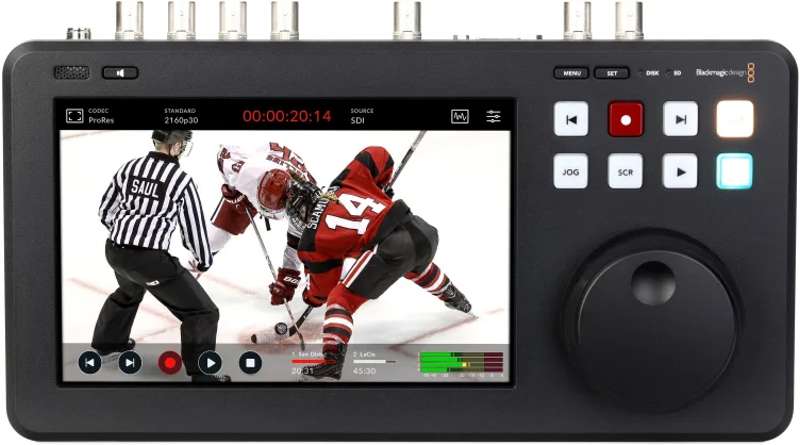 Blackmagic Design HyperDeck Shuttle 4K Pro Touchscreen Master Recorder