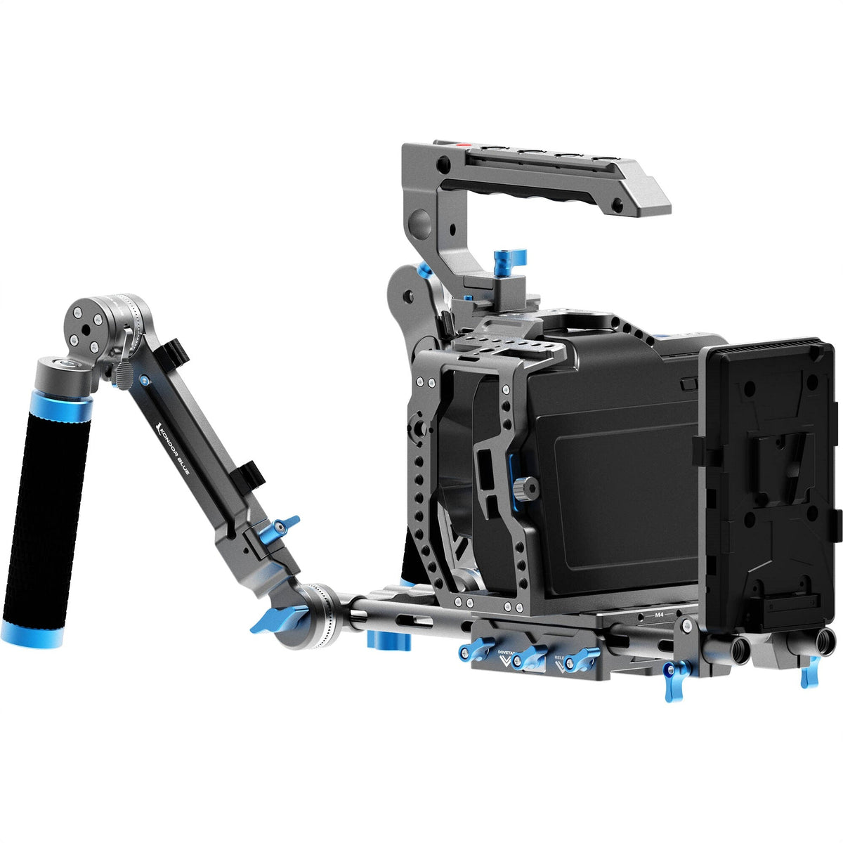 Kondor Blue Blackmagic Pocket 6K Pro Ultimate Rig (Black or Space Gray)