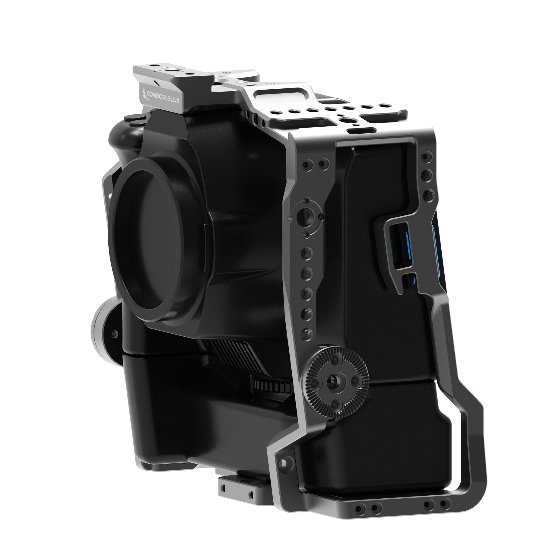Kondor Blue BMPCC 6K Pro Battery Grip Cage (Space Gray)