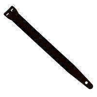 Fiber Optic Cable Tie Wraps Black UV Resistant with Foam 100 Pack
