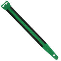 Fiber Optic Cable Tie Wraps Green with Foam 50 pack