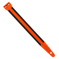 Fiber Optic Cable Tie Wraps Orange with Foam 6 pack